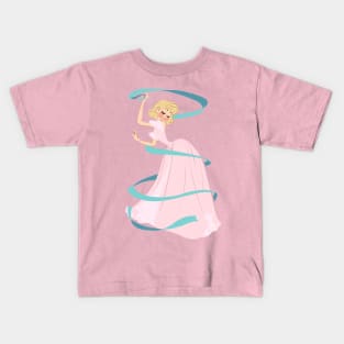 Pink and Ribbons Kids T-Shirt